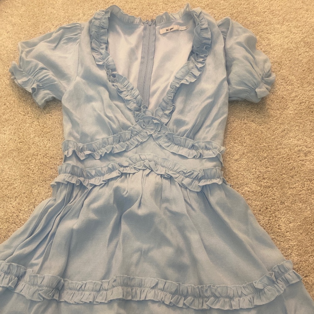 Blue dress